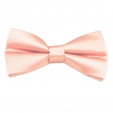 Plain Dusky Pink Boys Bow Tie