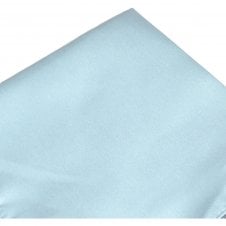 Plain Dusky Slate Blue Satin Pocket Square Handkerchief