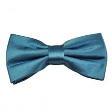 Plain Dusty Blue Men's Bow Tie