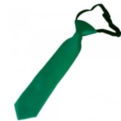 Plain Emerald Green Boys Tie - 6 Months to 4 Years