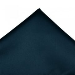 Plain French Navy Blue Pocket Square Handkerchief