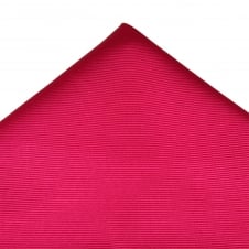 Plain Fuchsia Pink Silk Pocket Square Handkerchief