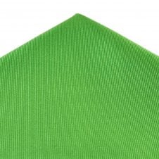 Plain Green Silk Pocket Square Handkerchief