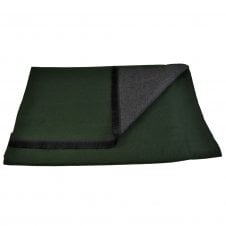 Plain Green With Black Trim Autumn Winter Luxury Soft Feel Scarf