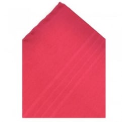 Plain Hot Pink Silk Handkerchief