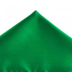 Plain Hunter Green Pocket Square Handkerchief