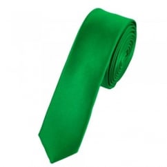 Plain Hunter Green Super Skinny Tie