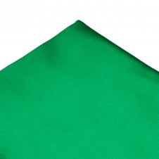Plain Irish Emerald Green Pocket Square Handkerchief