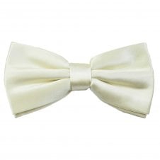 Plain Ivory Men's Bow Tie