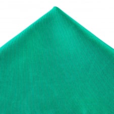 Plain Jade Green Silk Pocket Square Handkerchief