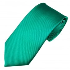 Plain Jade Green Silk Tie