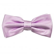 Plain Light Lilac Men's Bow Tie
