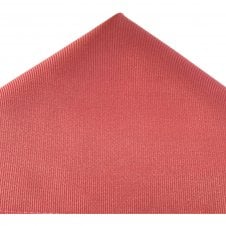 Plain Light Raspberry Red Silk Pocket Square Handkerchief by Tresanti