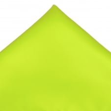 Plain Lime Green Satin Handkerchief