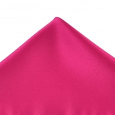 Plain Lipstick Pink Pocket Square Handkerchief