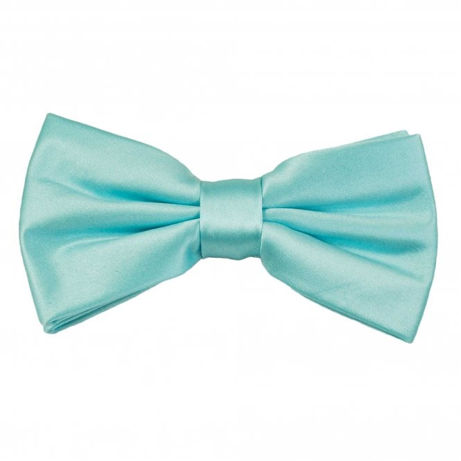 Plain Magic Mint Bow Tie