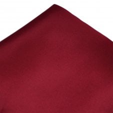 Plain Maroon Pocket Square Handkerchief