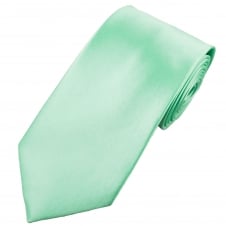 Plain Mint Extra Long Tie