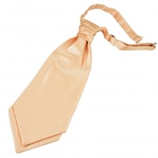 Plain Natural Men's Scrunchie Wedding Cravat