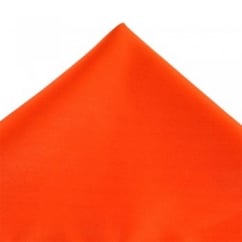 Plain Orange Pocket Square Handkerchief
