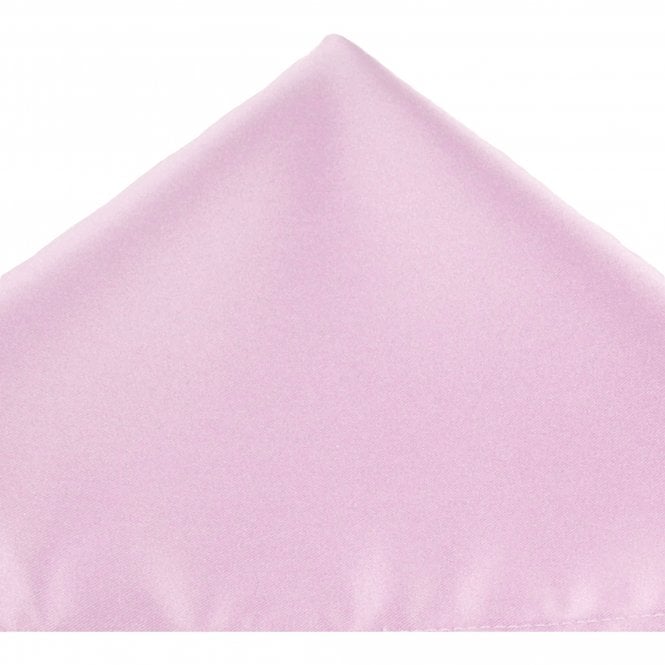 Plain Pastel Lavender Pink Pocket Square Handkerchief