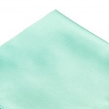 Plain Pastel Spearmint Pocket Square Handkerchief