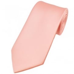 Plain Pink Boys Tie