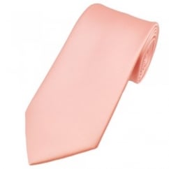 Plain Pink Men's Satin Tie