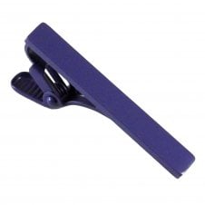 Plain Purple Tie Clip