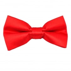 Plain Red Men's Bow Tie