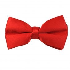 Plain Red Men's Bow Tie