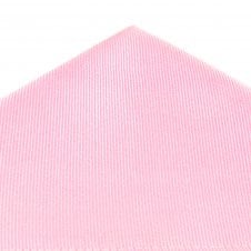 Plain Rose Pink Silk Pocket Square Handkerchief