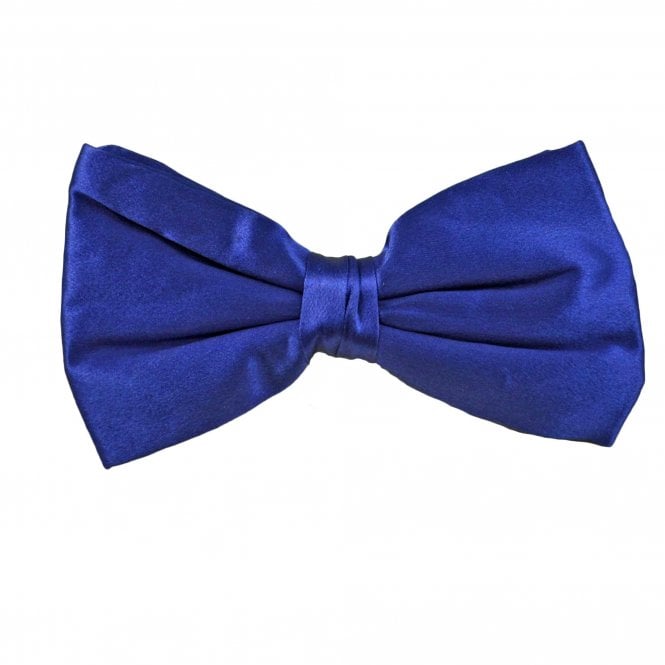 Plain Royal Blue Men's Bow Tie