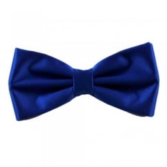 Plain Royal Blue Men's Bow Tie