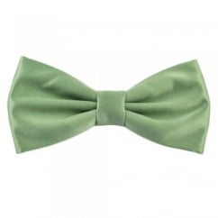 Plain Sage Green Bow Tie