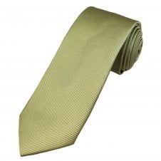 Plain Sage Green Men's Silk Tie by Tresanti