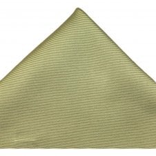 Plain Sage Green Silk Pocket Square Handkerchief by Tresanti