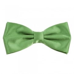 Plain Sage Leaf Green Bow Tie