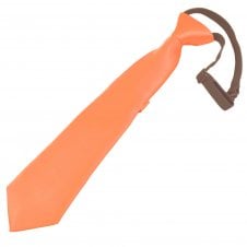 Plain Salmon Pink Boys Tie - 6 Months to 4 Years