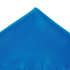 Plain Sapphire Blue Pocket Square Handkerchief