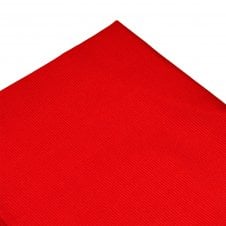 Plain Scarlet Red Silk Pocket Square Handkerchief