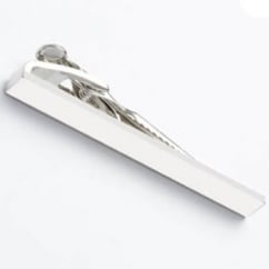 Plain Silver Tie Bar