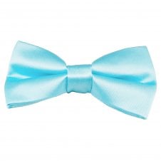 Plain Sky Blue Men's Bow Tie