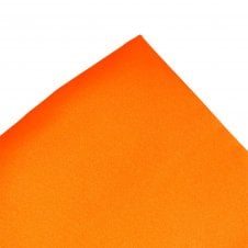 Plain Tangerine Orange Pocket Square Handkerchief