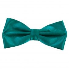 Plain Teal Green Bow Tie