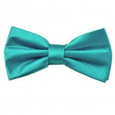 Plain Turquoise Men's Bow Tie