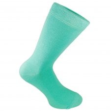 Plain Turquoise Men's Socks