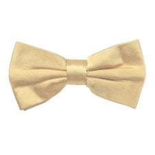 Plain Vanilla Men's Silk Satin Bow Tie By Lupi Romani