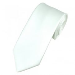 Plain White Boys Tie