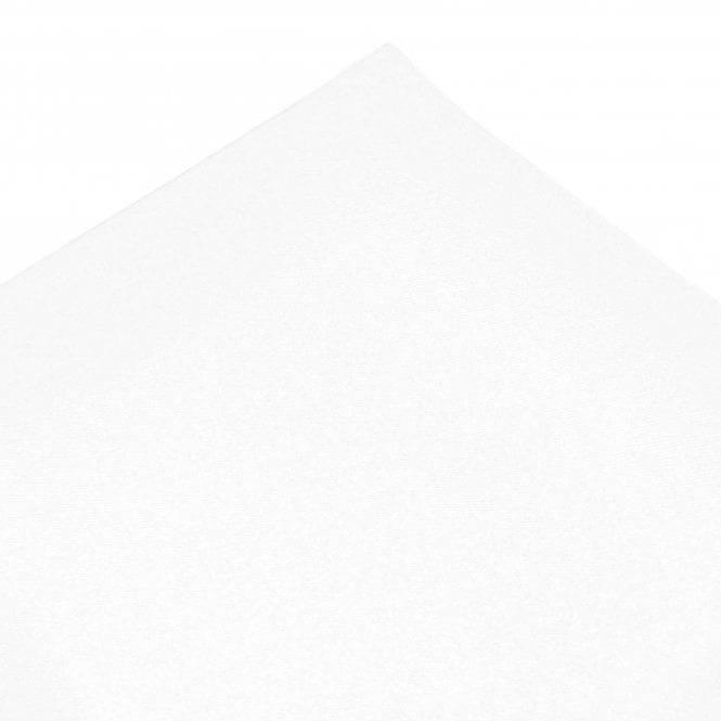 Plain White Luxury Silk Pocket Square Handkerchief